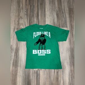 Monopoly Green 'Floss Like a Boss' Kids T-Shirt
